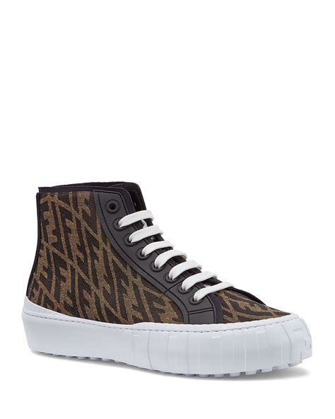 fendi sneakers men sale|fendi high top sneakers men's.